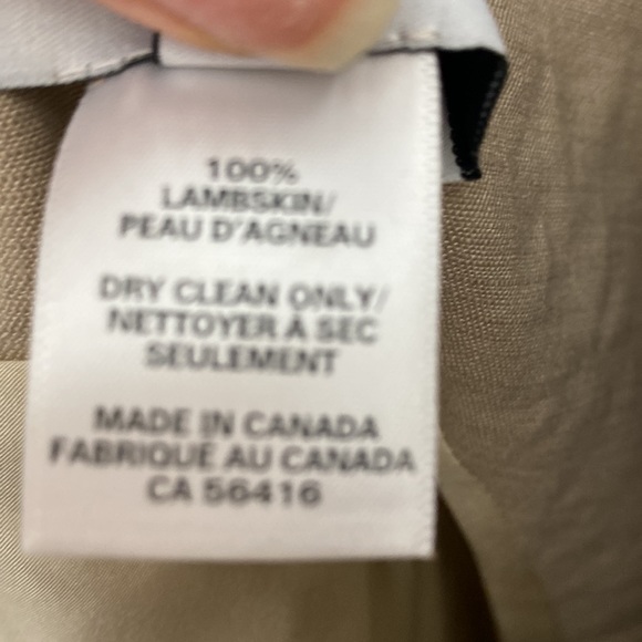 Dennis Merotto lamb skin draped front top - Picture 4 of 4